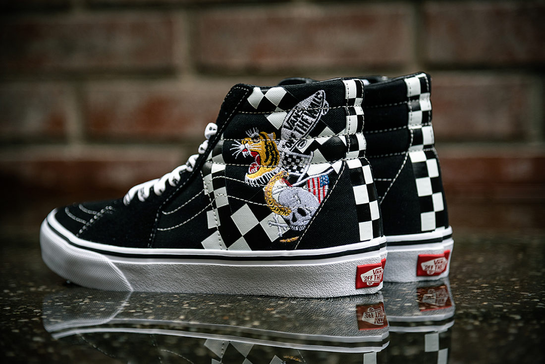 vans snake embroidery
