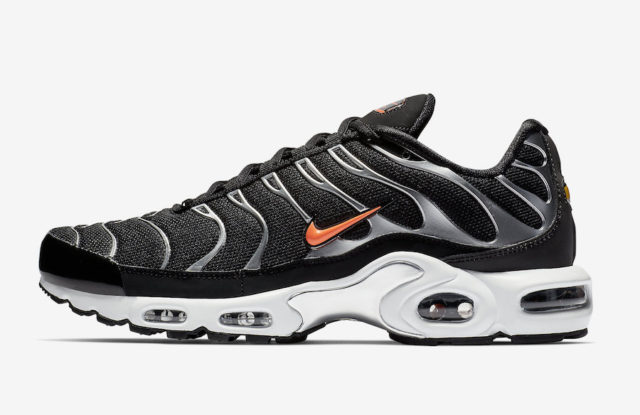 orange black nike air max