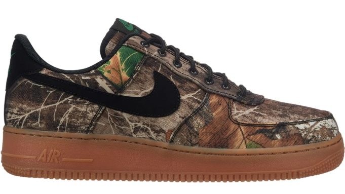 nike air force 1 low realtree camo