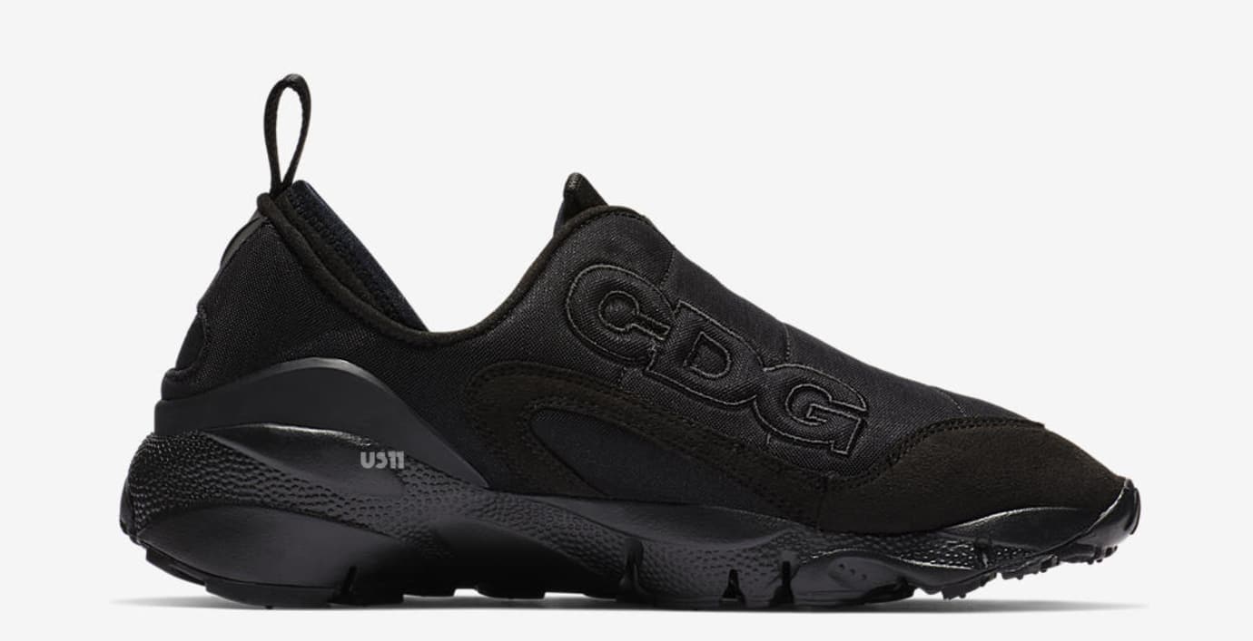 nike x comme des garcons black