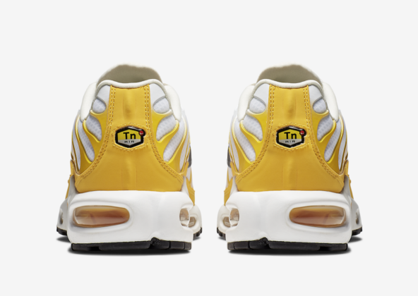 yellow and white air max