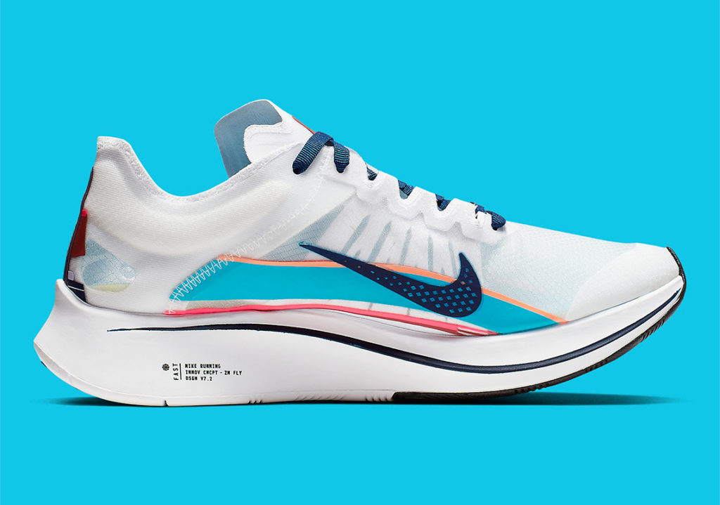 This Nike Zoom Fly SP Features Painted Streaks | KaSneaker