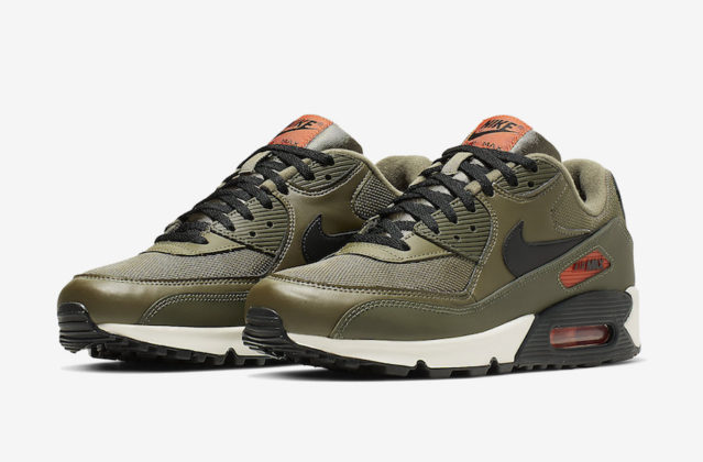 khaki green nike air max 90