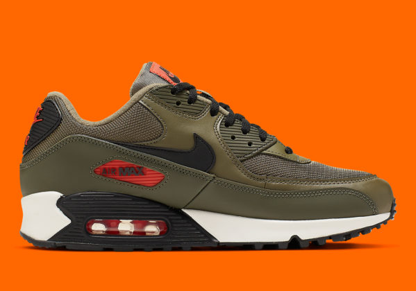 khaki green nike air max 90