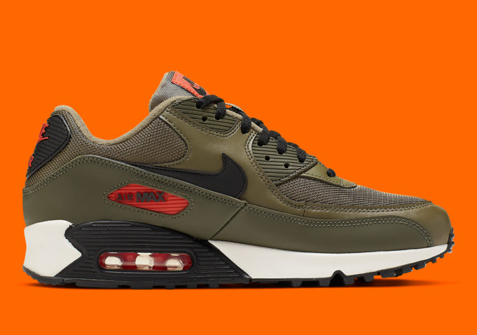 khaki green air max 90