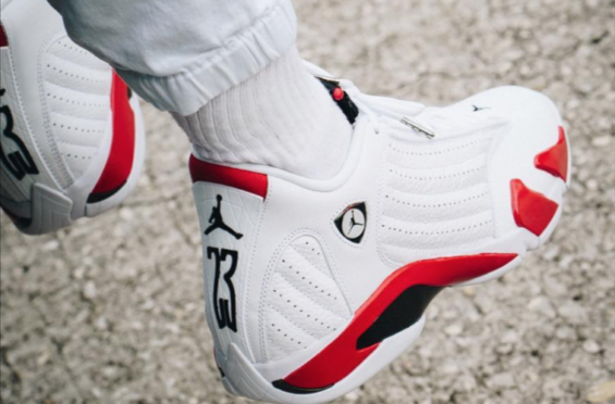 jordan 14 candy cane for sale