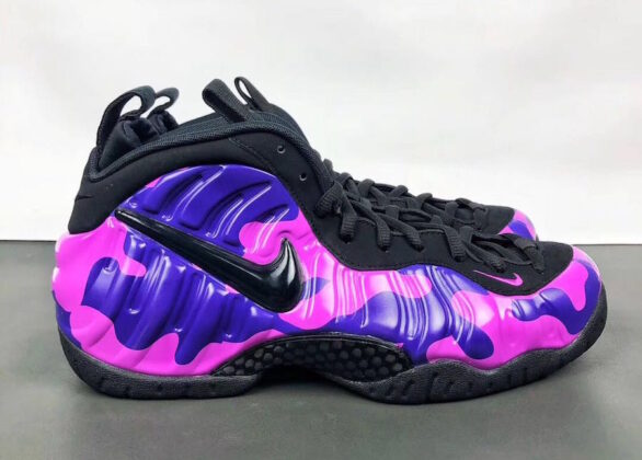 purple camo foams