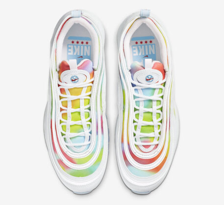 nike air max 97 tie dye white