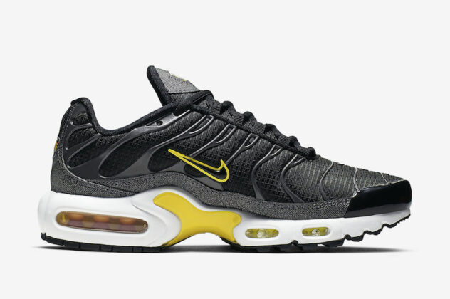 nike air max black yellow