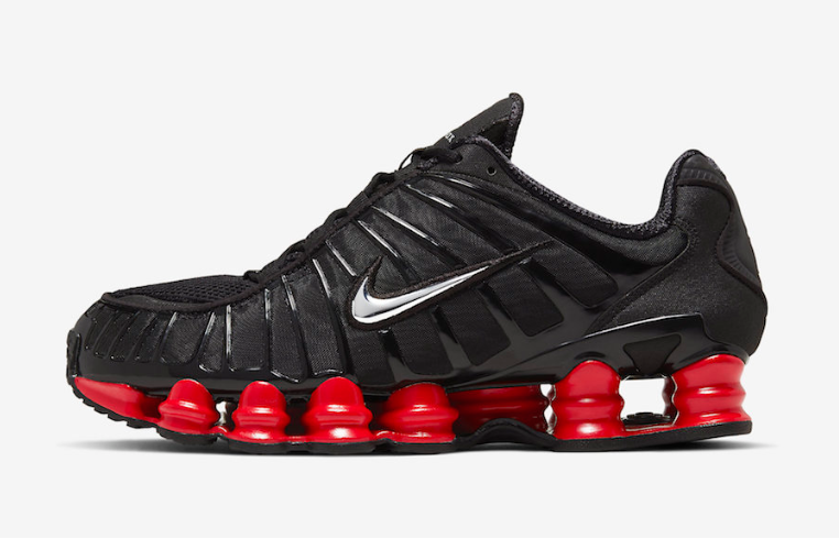 Skepta x Nike Shox TL Black University Red Releases On September 5th ...