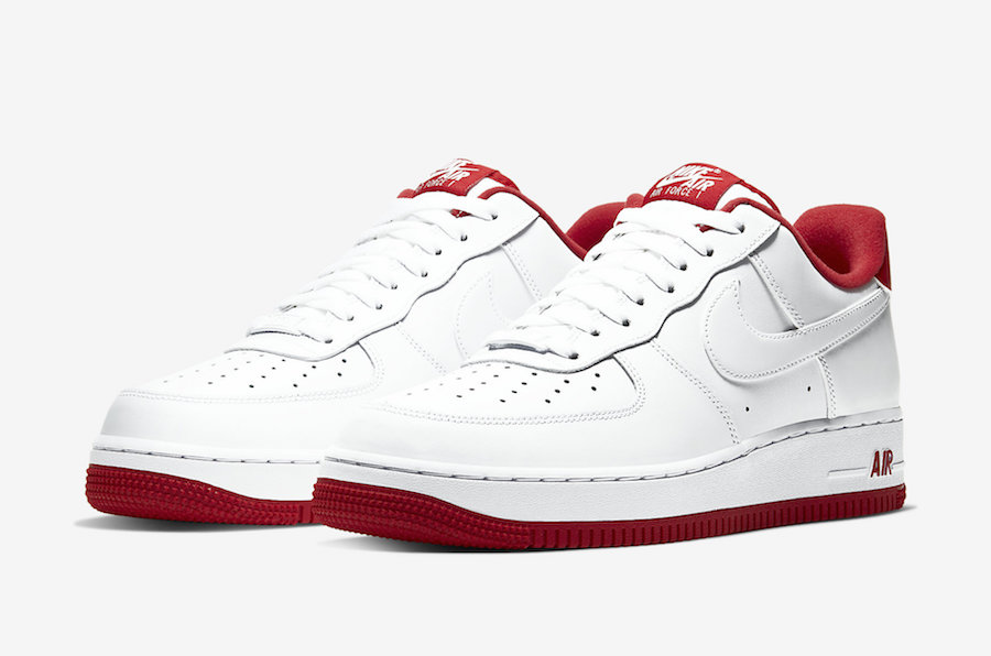red and white air forces